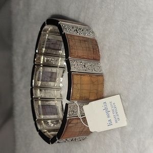 Cupcake Retired Lia Sophia Stretch Bracelet